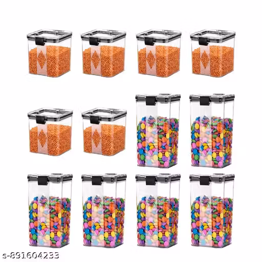 Airtight Storage Containers Set of 12 (1100ml & 700ml)